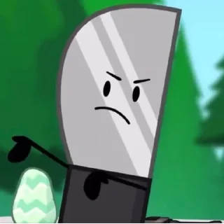 Sticker from Knife Inanimate Insanity