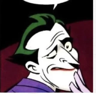 🧐 emoji only joker Telegram sticker 20 of 97