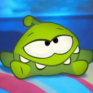 🥱 emoji Om Nom | Cut The Rope Telegram sticker 10 of 56