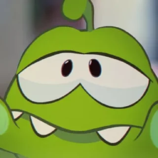 😔 emoji Om Nom | Cut The Rope Telegram sticker 18 of 56