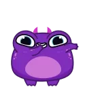 😈 emoji Жабка (@TgSticker) Telegram sticker 6 of 20
