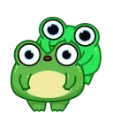 🥺 emoji Жабка (@TgSticker) Telegram sticker 5 of 20