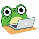 💻 emoji Жабка (@TgSticker) Telegram sticker 11 of 20