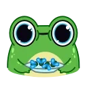 🍽 emoji Жабка (@TgSticker) Telegram sticker 8 of 20