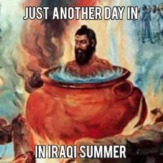 Sticker from IRAQI HELL