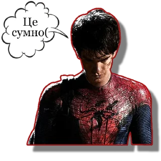😔 emoji Три Павучки | @Geek_Universe_Stickers | @Leo_21 Telegram sticker 24 of 30