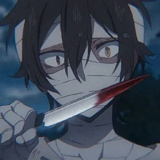 Sticker from Angels of Death.