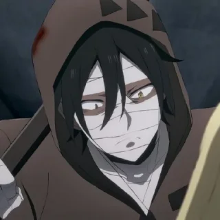 Sticker from Angels of Death.