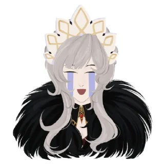 😭 emoji Предвестники Фатуи by Ведомости Снежной @FatuiNews Telegram sticker 11 of 12