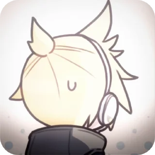 🌟 emoji ⌗Kagamine Len || 鏡音レン Telegram sticker 13 of 45