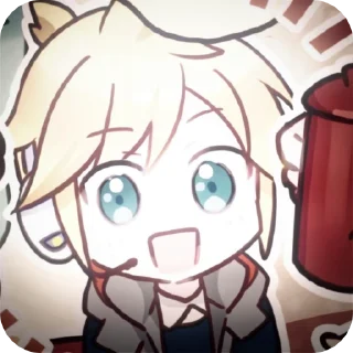 🌟 emoji ⌗Kagamine Len || 鏡音レン Telegram sticker 3 of 45
