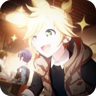 🌟 emoji ⌗Kagamine Len || 鏡音レン Telegram sticker 23 of 45