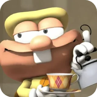 😏 emoji Pizza Tower Lobotomy. @HarkenTheAngel Telegram sticker 23 of 114