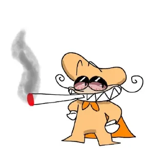 🚬 emoji Pizza Tower Lobotomy. @HarkenTheAngel Telegram sticker 19 of 114