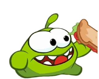Sticker from Am nyam: Cut the Rope