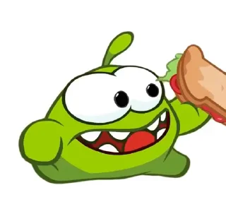 Sticker from Am nyam: Cut the Rope
