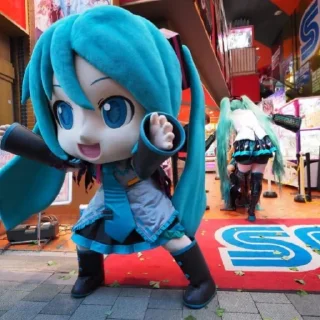 Sticker from Hatsune Miku-@Kucheriavka