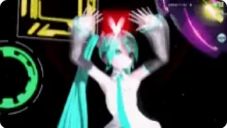 💗 emoji Hatsune miku Telegram sticker 22 of 34