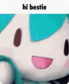👋 emoji Hatsune miku Telegram sticker 6 of 34