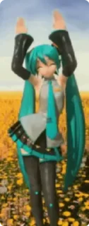 ❤️‍🩹 emoji Hatsune miku Telegram sticker 15 of 34