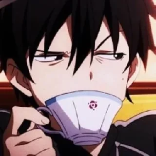 Sticker from (¬､¬)