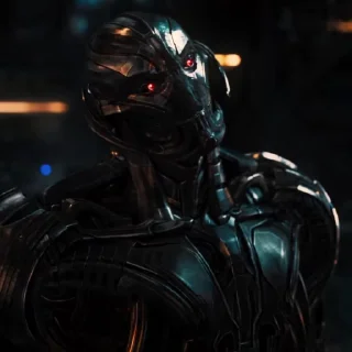 🗿 emoji Ultron | by @WBW_Stickers Telegram sticker 13 of 40