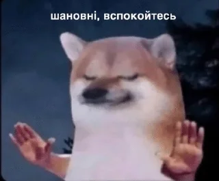 Sticker from для особливо важливих перегово