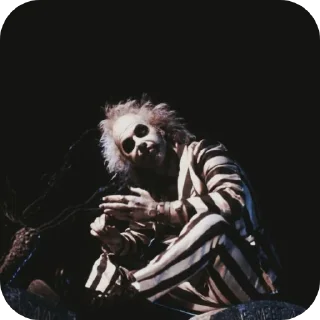 🤔 emoji ♫☆Beetlejuice☆♫ Telegram sticker 20 of 36