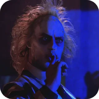 🤫 emoji ♫☆Beetlejuice☆♫ Telegram sticker 18 of 36