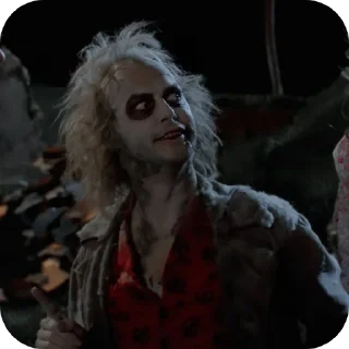☝ emoji ♫☆Beetlejuice☆♫ Telegram sticker 17 of 36