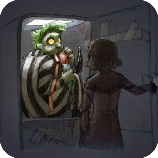 🍽 emoji ♫☆Beetlejuice☆♫ Telegram sticker 24 of 36