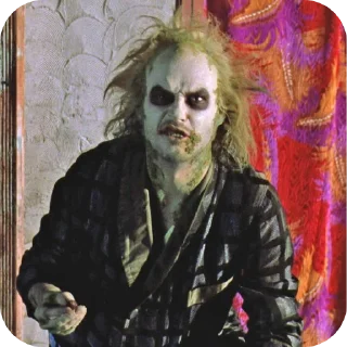 😒 emoji ♫☆Beetlejuice☆♫ Telegram sticker 10 of 36