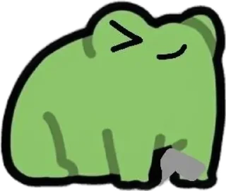 Sticker from Frog