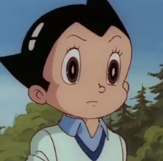 Sticker from Astro Boy