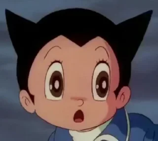 Sticker from Astro Boy