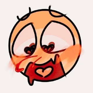 🥵 emoji 💟 Telegram sticker 6 of 120