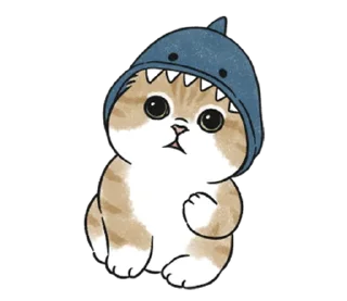 🤍 emoji котик ୨୧ @softsticks Telegram sticker 18 of 32