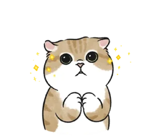 🤍 emoji котик ୨୧ @softsticks Telegram sticker 24 of 32