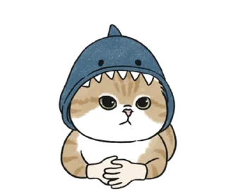 🤍 emoji котик ୨୧ @softsticks Telegram sticker 5 of 32