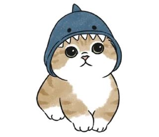 🤍 emoji котик ୨୧ @softsticks Telegram sticker 21 of 32