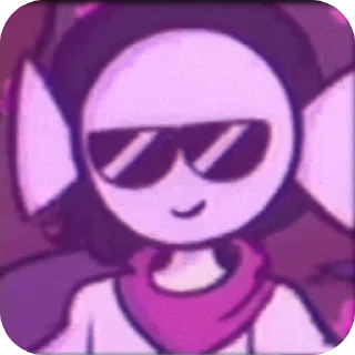 😎 emoji Sunday🍬🪻 made by @Dinsidelol Telegram sticker 16 of 21