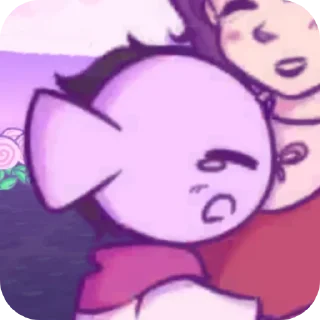 😢 emoji Sunday🍬🪻 made by @Dinsidelol Telegram sticker 14 of 21