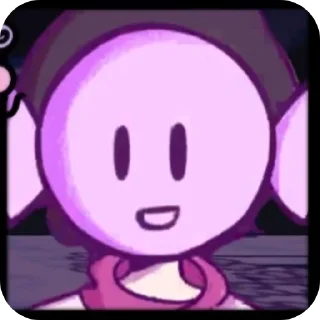 🙂 emoji Sunday🍬🪻 made by @Dinsidelol Telegram sticker 1 of 21
