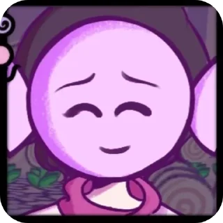 😊 emoji Sunday🍬🪻 made by @Dinsidelol Telegram sticker 4 of 21