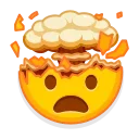 🤯 emoji Знаю, выглядит странно, но и смешно Telegram sticker 6 of 39
