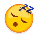 😴 emoji Знаю, выглядит странно, но и смешно Telegram sticker 7 of 39