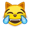 😹 emoji Знаю, выглядит странно, но и смешно Telegram sticker 8 of 39
