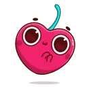 ❤️ emoji Знаю, выглядит странно, но и смешно Telegram sticker 22 of 39