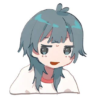 😳 emoji Медуза-тян @Nyasticks Telegram sticker 13 of 41