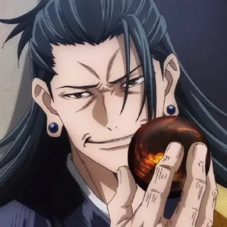 😈 emoji Getou Suguru Telegram sticker 24 of 45